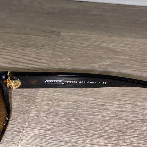 Coach HC 8041 (L031 Carla) 5001/13 (Dark Tortoise) 56-17-135 3N Sunglasses Frame - Picture 8 of 8